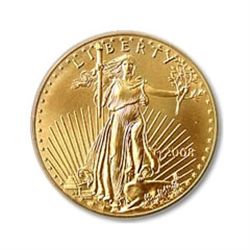 Uncirculated Half Ounce US American Gold Eagle (Dates O