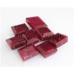 Ruby 119.03 ctw Loose Gemstone Mix Sizes & Shapes