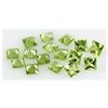 Image 1 : Peridot 5.31 ctw Loose Gemstone 4x4mm Princess Cut