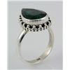 Image 1 : EMERALD BERYL 27.52CTW STERLING SILVER RING