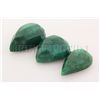 Image 2 : 164.57ctw Faceted Loose Emerald Beryl Gemstone Lot of 3