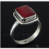 Image 1 : RUBY CORRUNDUM 26.81CTW STERLING SILVER RING