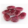 Image 1 : Ruby 143.30 ctw Loose Gemstone Mix Sizes Oval Cut