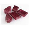 Image 1 : Ruby 105.42 ctw Loose Gemstone Mix Sizes & Shapes