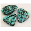 Image 1 : Natural Turquoise 191.35ctw Loose Gemstone 3pc Big Size