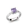 Image 1 : Tanzanite 1.00ctw Ring 14kt White Gold