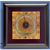 Image 1 : Wall Clock Golden Color size 9in.x9in.