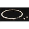 Image 2 : SET OF SIOPAO PEARL NECKLACE & EARRING TOTAL 327.15CTW