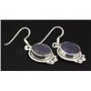 Image 2 : SAPPHIRE CORRUNDUM 28.30CTW MINI SILVER EARRING