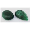 Image 2 : 130.83ctw Faceted Loose Emerald Beryl Gemstone Lot of 2