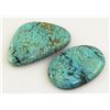 Image 1 : Natural Turquoise 166.56ctw Loose Gemstone Lot of 3