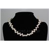 Image 1 : 270.12CTW 16" WHITE-PEACH FRESHWATER PEARL NECKLACE MET