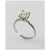 Image 2 : 2.63 ctw Princess Cut Brilliant Diamond, G, SI1,14Kt WG