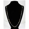 Image 1 : Smokey Topaz 64.80CT SilverCableLinkChain Necklace 12.8