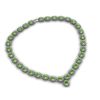 Image 1 : Peridot 52.20 ctw Diamond Necklace 14kt White Gold