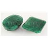 Image 1 : 210.10ctw Faceted Loose Emerald Beryl Gemstone Lot of 2