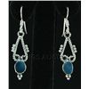 Image 1 : Opal Doublet 12.36ctw Cute Design .925 Hook Earring