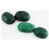 Image 1 : Emerald 332ct Loose Gemstone Mix Sizes Oval Cut
