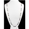Image 2 : Smokey Quartz 40.00CT SilverSwivel LinkChain Necklace 1