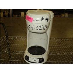 Mr.Coffee Machine (print sequence:) 52714