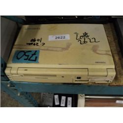 TOSHIBA LAPTOP (print sequence:) 1040