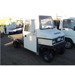 1991 CUSHMAN PLANT TRUCK ~ 21,831 MILES 1 KEY, NO START, NO TITLE - NO FORM-97 MODEL: 898459A, SERIA