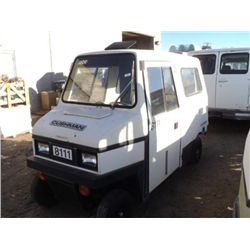 1996 CUSHMAN TRUCK / VAN ~ 5,115 MILES 1 KEY, STARTS,  NO TITLE - NO FORM-97  MODEL: 4528, SERIAL# 9