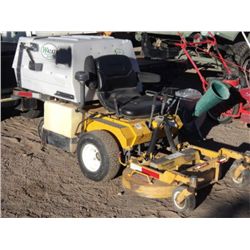 WALKER MTGHS ZERO TURN RIDING MOWER, 2814 HOURS NO KEY, STARTS (print sequence:) 8045