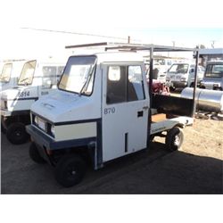 1991 CUSHMAN PLANT TRUCK ~ 2532 MILES, 1,766 HOURS 1 KEY, NO START,  NO TITLE - NO FORM-97 MODEL: 89