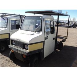 1988 CUSHMAN PLANT TRUCK ~ 27,614 MILES ~ 1 KEY, DOES CRANK,  NO TITLE - NO FORM-97 MODEL: 898459-88