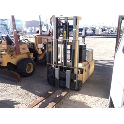 1992 BIG JOE WALK BEHIND FORKLIFT PDC-25-106 NO KEY, NO START, (print sequence:) 6026, 6023, S738885