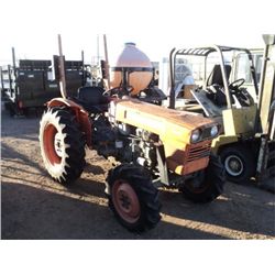 1981 KUBOTA L245DT DOUBLE TRACTION DIESEL TRACTOR 1 KEY, NO START, BAD WATER PUMP,  MODEL: L245PT576