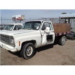 1979 CHEVY PICK-UP ~ 42,209 MILES NON-RUNNER DASH VIN: CCL249S191687   DOOR VIN: CCD447S216076  DOOR