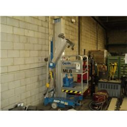 Genie AWP-36 Electric Man Lift (print sequence:) 6488