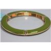 Image 1 : YELLOW BRASS GREEN BRACELET