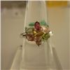 Image 1 : 26.95 ctw,SEMIPRECIOUS RING .925 STERLING SILVER