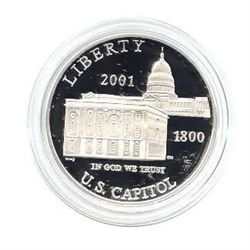 US Commemorative Dollar Proof 2001-P Capitol Visitor Ce