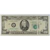 Image 1 : 1977   $20  FEDERAL RESERVE ERROR  NOTE  RARE XF  est $85-$100