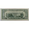 Image 2 : 1977   $20  FEDERAL RESERVE ERROR  NOTE  RARE XF  est $85-$100