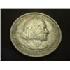 Image 1 : 1892 COLUMBIAN SILVER HALF DOLLAR XF-45