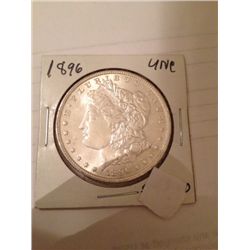 1896 MORGAN SILVER DOLLAR MS-63
