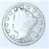 Image 1 : 1899 LIBERTY HEAD "V" NICKEL *NICE EARLY NICKEL!! COIN CAME OUT OF SAFE!!