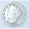 Image 1 : 1898 LIBERTY HEAD "V" NICKEL *NICE EARLY NICKEL!! COIN CAME OUT OF SAFE!!
