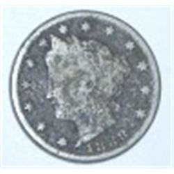 1888 LIBERTY HEAD "V" NICKEL RED BOOK VALUE IS $50.00+ *VERY RARE KEY DATE VERY GOOD GRADE EARLY NIC