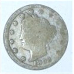 1898 LIBERTY HEAD "V" NICKEL *NICE EARLY NICKEL!! COIN CAME OUT OF SAFE!!