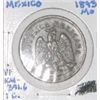 Image 1 : 1893 MEXICO M/O 1 CENT *RARE EARLY EXTRA FINE GRADE!! COIN CAME OUT OF SAFE!!