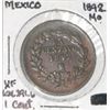 Image 1 : 1892 MEXICO M/O 1 CENT *RARE EARLY EXTRA FINE GRADE!! COIN CAME OUT OF SAFE!!