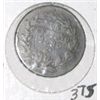 Image 2 : 1880 RARE G/O MEXICO 1 CENT *RARE EARLY VERY GOOD GRADE!! COIN CAME OUT OF SAFE!!