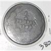 Image 2 : 1865 EXTREMELY RARE MEXICO/CHIHUAHUA 1/4 REAL *RARE EARLY GOOD GRADE!! COIN CAME OUT OF SAFE!!