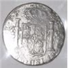 Image 2 : 1783 SILVER SHIPWRECK *EL CAZADOR-1784* EXTREMELY RARE MEXICO 8 REALES WORLD BOOK VALUE IS $850.00+!
